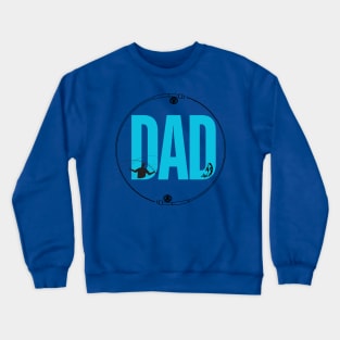DAD-fishing Crewneck Sweatshirt